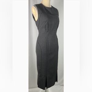 Magaschoni Wool Cashmere Blend Sheath Dress, Women’s Size 8